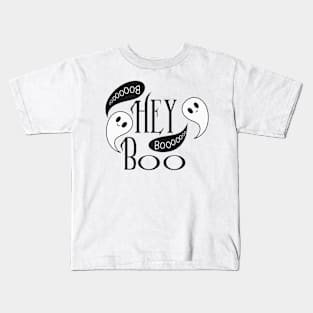 Hey boo ghost Kids T-Shirt